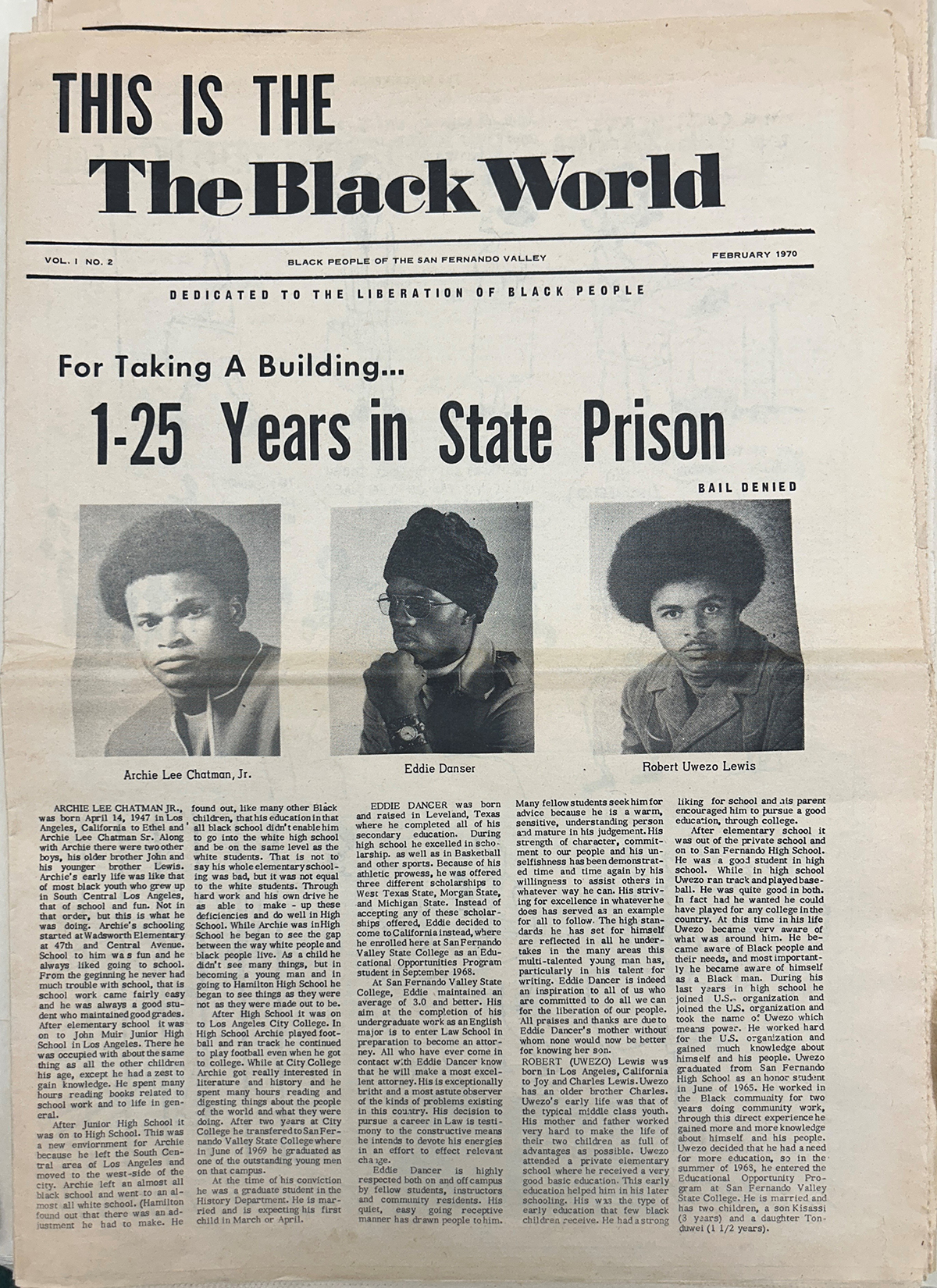 The Black World by the CSUN Afro-American Studies Department | CSUN ...